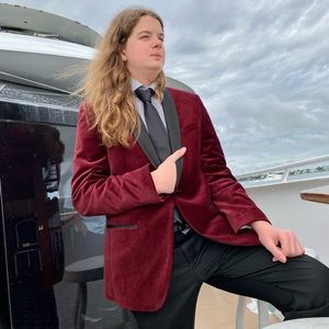 Dalton Velvet Blazer from The Saville Row Company